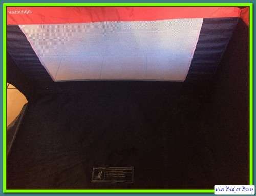 MACKOGO PORTABLE FOLD-UP COT (NAVY/RED/WHITE)