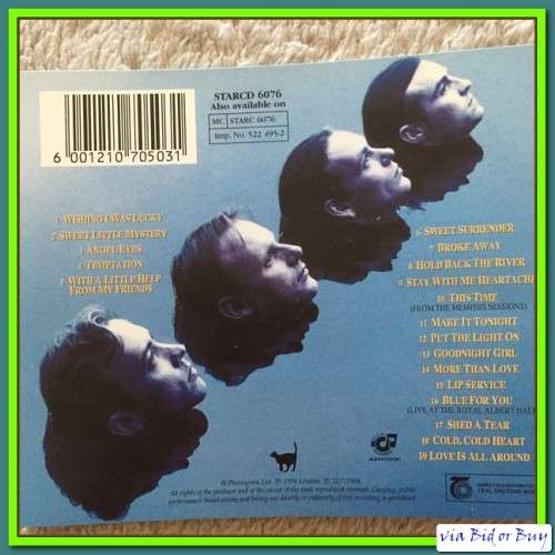 CD - WET WET WET: END OF PART ONE THEIR GREATEST HITS