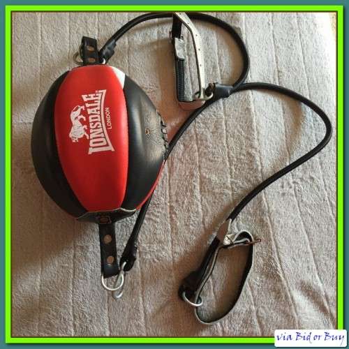 LONSDALE PU FTC BALL BOXING PUNCHING TRAINING PUNCH BAG