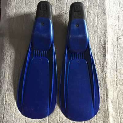 DIVELINE, TECHNISUB SCUBA FINS (SIZE 10-11, 44-45)