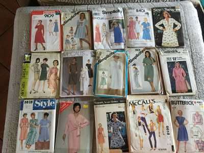 15 PATTERNS: JOBLOT A (SEE DESCRIPTION)