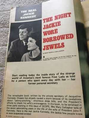 VINTAGE SCOPE 5 SEPTEMBER 1969 (HOLLYWOOD'S RITUAL MORDERS/ STORY JACKIE KENNEDY)