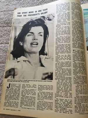VINTAGE SCOPE 5 SEPTEMBER 1969 (HOLLYWOOD'S RITUAL MORDERS/ STORY JACKIE KENNEDY)