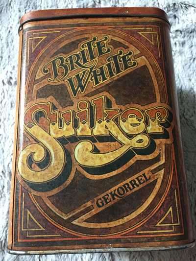 ANTIQUE SUGAR TIN - BRITE WHITE SUGAR (SEE PICS AND DESCRIPTION)