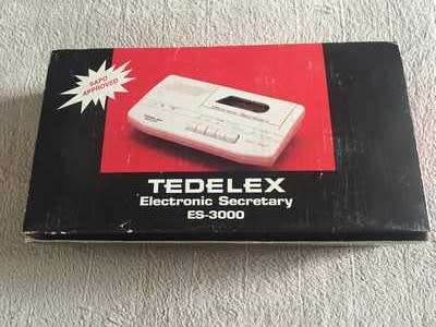 ANTIQUE TEDELEX ELECTRONIC SECRETARY ES-3000 (STILL IN WORKING CONDITION)