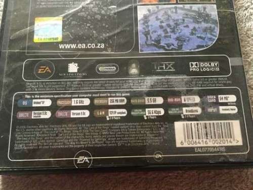PC - DVD  LORD OF THE RINGS: THE BATTLE FOR MIDDLE-EARTH (BOOKLET AND SERIAL KEY INCL)