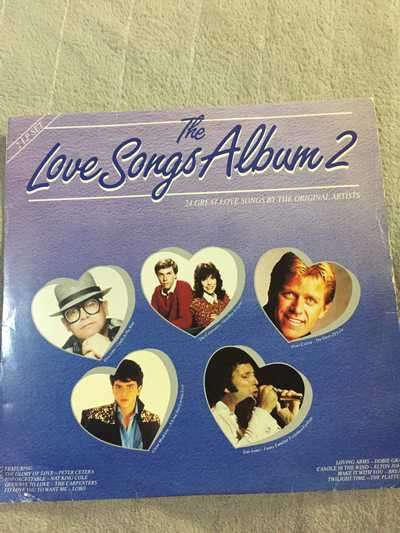 LP - THE LOVE SONGS ALBUM 2 (24 VARIOUS ORIGINAL ARTISTS)
