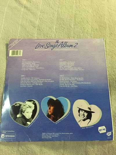 LP - THE LOVE SONGS ALBUM 2 (24 VARIOUS ORIGINAL ARTISTS)