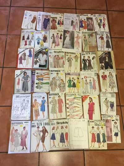 PATTERNS JOBLOT 10MAR19 NR 11 (36 PATTERNS SEE PICS)