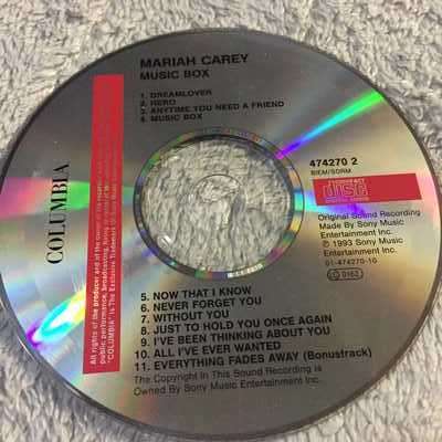 CD - MARIAH CAREY: MUSIC BOX