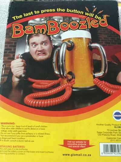 BAMBOOZLED DRINKING GAME - IN WORKING CONDITION