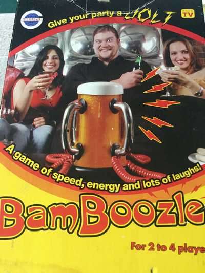BAMBOOZLED DRINKING GAME - IN WORKING CONDITION