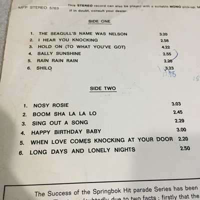 LP - SPRINGBOK HIT PARADE 3