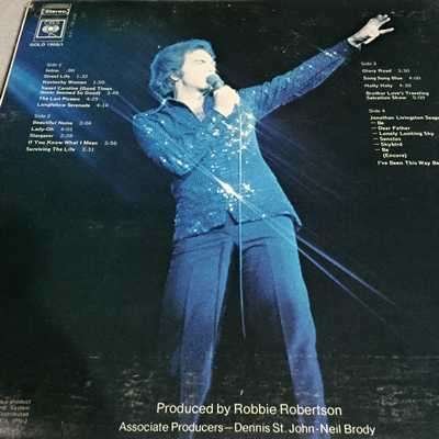 LP VINYL - NEIL DIAMOND: LOVE AT THE GREEK THEATRE (2 LP'S)