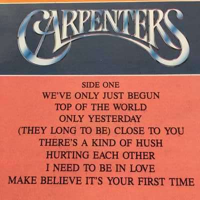 LP CARPENTERS: 16 GREATEST LOVE SONGS