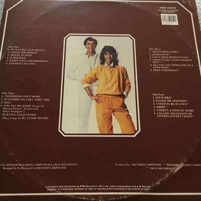 LP (DOUBLE LP) AUTOGRAPHED BY THE CARPENTERS - 24 GREATEST HITS