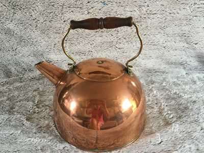 ANTIQUE COPPER KETTLE