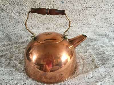 ANTIQUE COPPER KETTLE