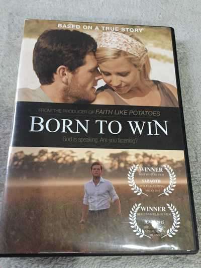 DVD - BORN TO WIN (FROM PRODUCER OF FAITH LIKE POTATOES) 2 TIMES WINNER