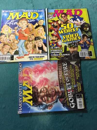 MAD MAGAZINE - 3X 2006 #406-408