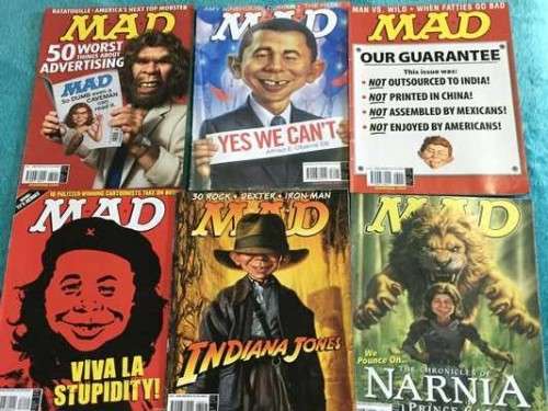 MAD MAGAZINE (6 BOOKS) #420-425 OF 2008