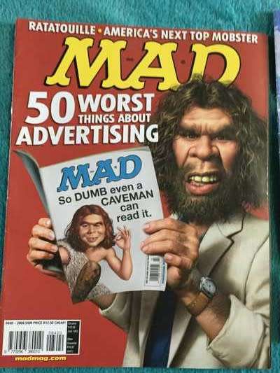 MAD MAGAZINE (6 BOOKS) #420-425 OF 2008
