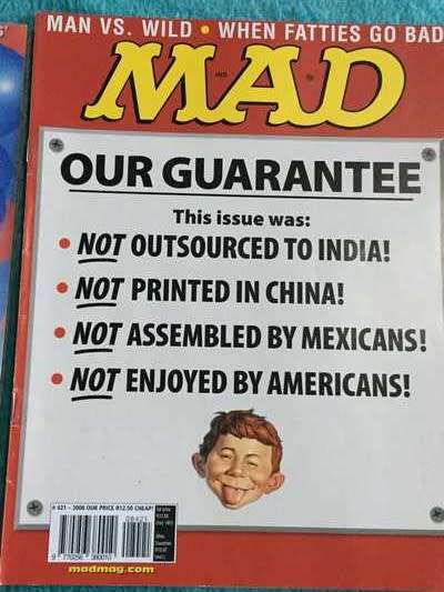 MAD MAGAZINE (6 BOOKS) #420-425 OF 2008