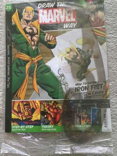 DRAW THE MARVEL WAY NR 25 IRON FIST