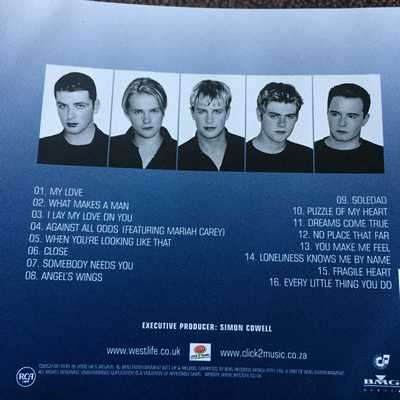 CD - WESTLIFE: COAST TO COAST