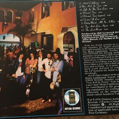 CD - EAGLES: HOTEL CALIFORNIA