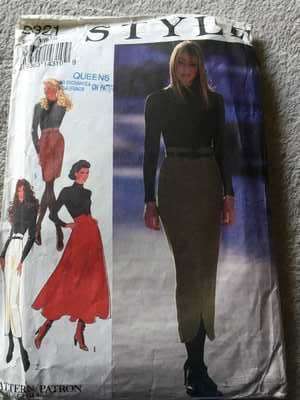 PATTERN STYLE 2321 - SKIRTS (SIZE 8-18)