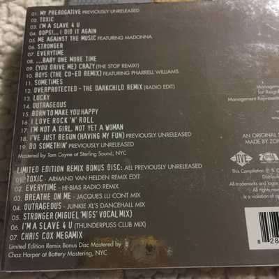 CD - BRITNEY SPEARS: MY PREROGATIVE LIMITED EDITION PACKAGE (2 CD'S)