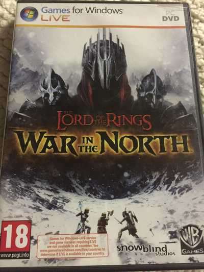 PC - DVD : LORD OF THE RINGS: WAR IN THE NORTH (INCL BOOKLET/SERIAL KEY)