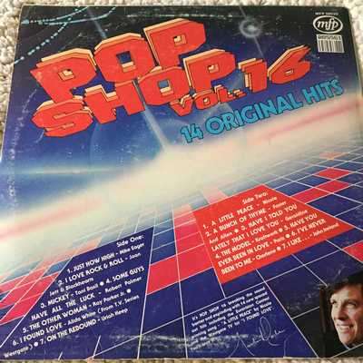 LP - POP SHOP VOL 16 (14 ORIGINAL HITS)