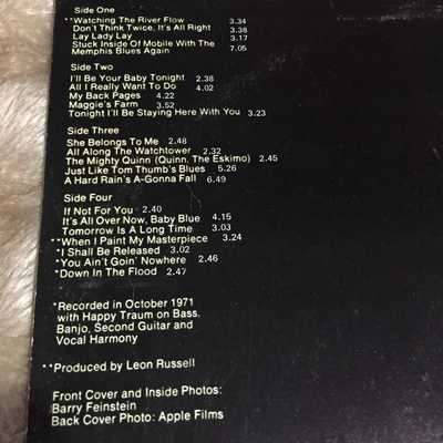 LP VINYL - BOB DYLAN'S GREATEST HITS VOL. II