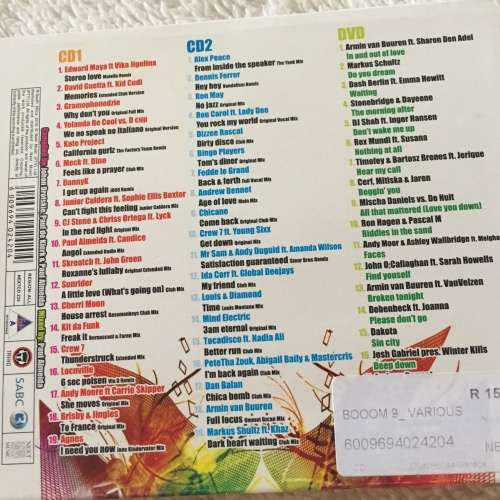 CD and DVD - BOOOM 9 (2CD`S AND DVD) LIKE NEW!!!