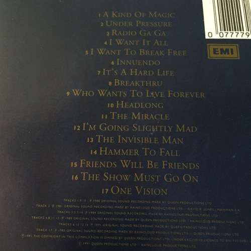 CD - QUEEN: GREATEST HITS II