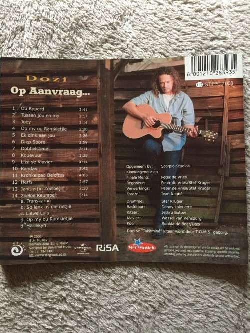 CD - DOZI: OP AANVRAAG...
