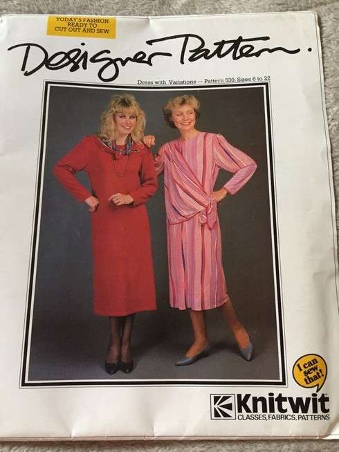 PATTERN KNITWIT 530 - DRESS (SIZE 6-22)