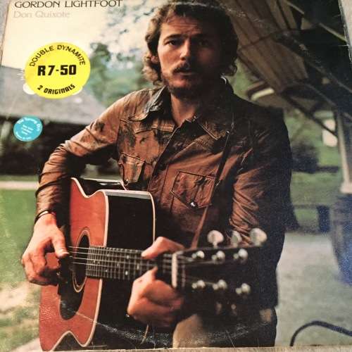 LP VINYL - GORDON LIGHTFOOT: IF YOU COULD READ MY MIND (DOUBLE DYNAMITE 2 ORIGINALS)