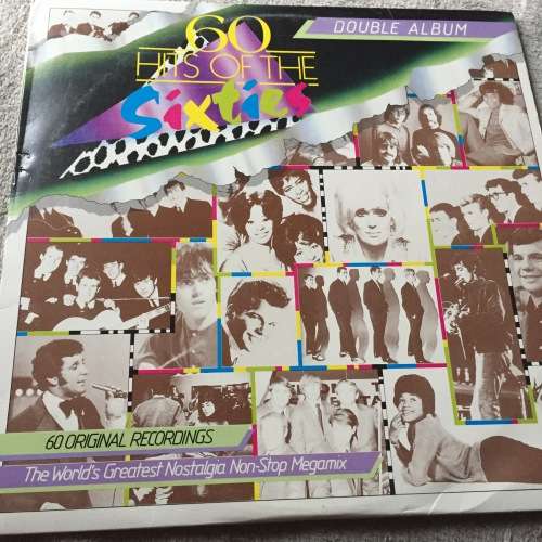 LP VINYL - 60 HITS OF THE SIXTIES (DOUBLE ALBUM)