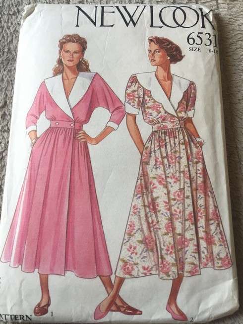 PATTERN NEW LOOK 6531 - DRESS (SIZE 6-18)
