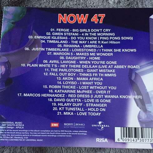 CD - NOW 47 (2CD)