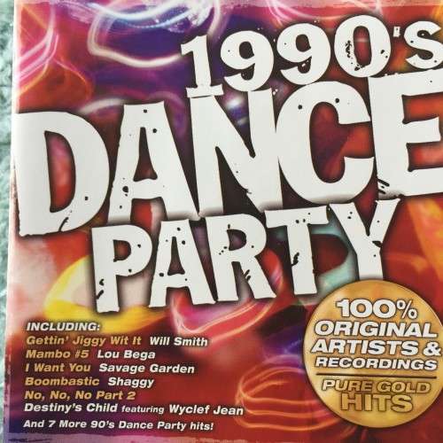CD - 1990'S DANCE PARTY (100% ORIGINAL ARTISTS AND RECORDINGS)