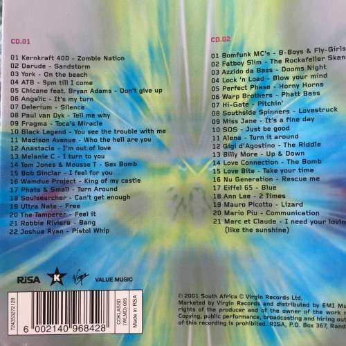 CD - THE BEST DANCE ALBUM IN THE WORLD...EVER! 2001 (2 CD'S)