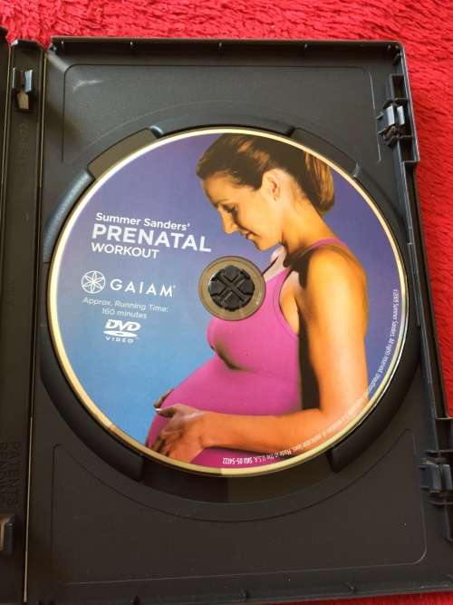 DVD - SUMMER SANDERS' PRENATAL WORKOUT (FULL LENGTH & EXPRESS WORKOUT OPTIONS)