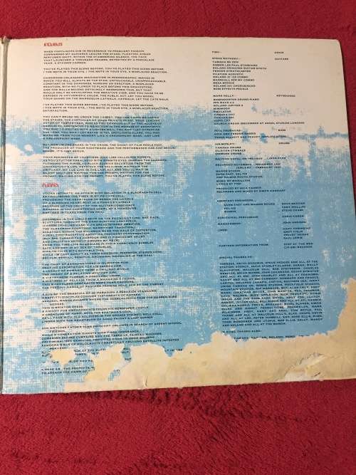 LP VINYL - MARILLION: FUGAZI