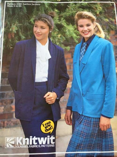 PATTERN KNITWIT 3100 (UNUSED) - LADIES KACKETS (SIZE 6-22)
