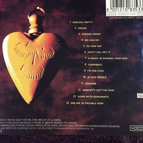 CD - MARK KNOPFLER: GOLDEN HEART