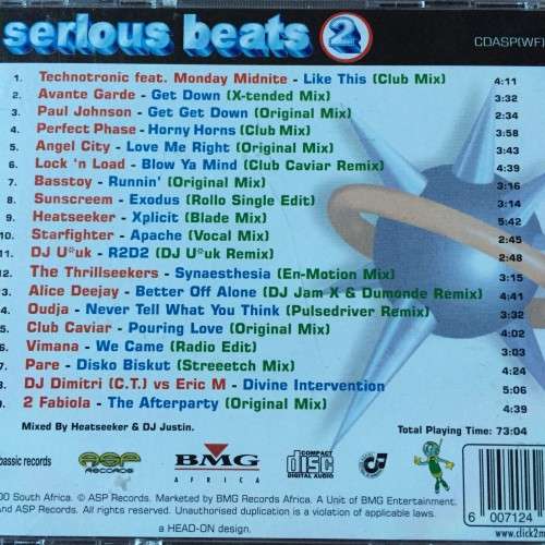 CD - SERIOUS BEATS 2